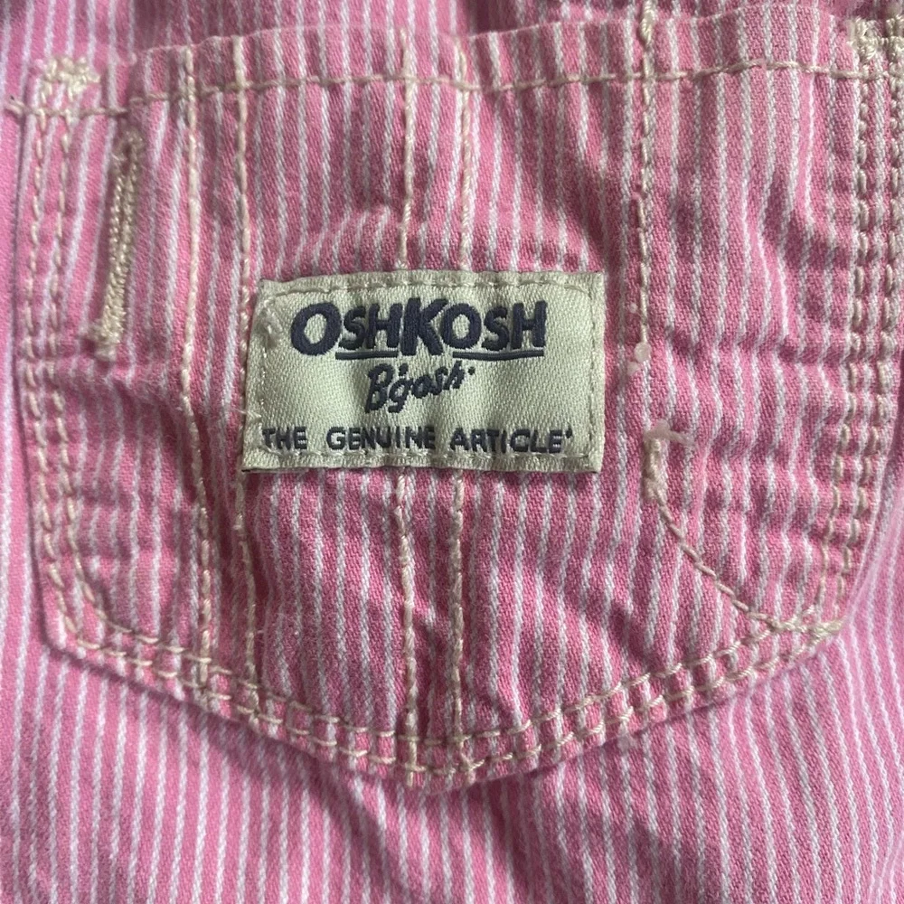 OshKosh B'gosh Pink Striped Shortalls